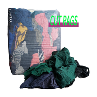 Chiffons en coton pour le nettoyage industriel, Trapo 100% coton, chiffons en coton usagés pour essuyage