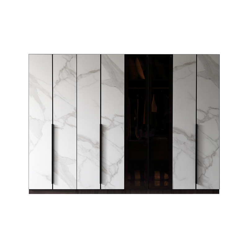 Настенный шкаф-органайзер из спеченного камня на заказ для спальни, шкафа, гардероба, полки для хранения одежды