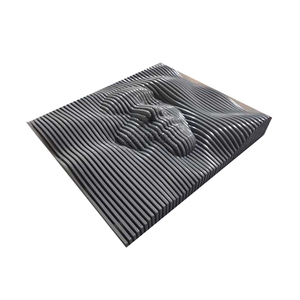 MDF tallado 3D diseño de pared paramétrico cara pared arte Panel decorativo tallado paneles de pared <span class=keywords><strong>para</strong></span> decoración del hogar - Product Image 5