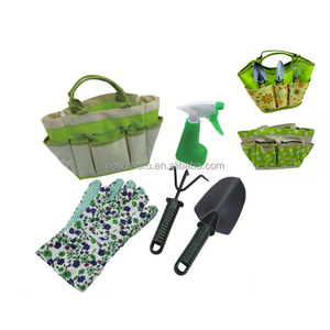 Hot New 7 piece hộp màu gói khuyến mãi công cụ làm vườn Kit vườn tiện dụng túi xẻng ngã ba cào cắt phun Tie dây công cụ thiết lập - Product Image 4