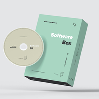 Venta al por mayor OEM logotipo personalizado impresión 3C producto electrónico caja de embalaje para software CD embalaje
