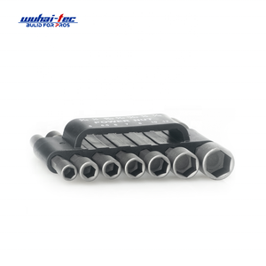 Juego de 4 Puntas de Vaso de Impacto CR-V con Vástago de 1/4'' y Llave de Vaso Métrica para Reparaciones del Hogar y Automóvil - Product Image 3