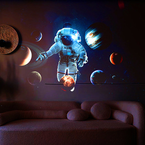 Tsinye Lampe de Projection Cosmique Créative et Originale en Forme de Chenille, Lumière d'Ambiance, Projecteur Ciel Étoilé, Ornements Extraterrestres - Product Image 6