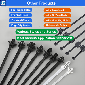 Nylon nhựa điện áp cao Cáp kẹp ba lõi ABS Cáp Cleat cho thiết bị đóng cắt Tủ Cáp sửa chữa - Product Image 6
