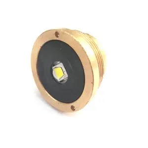 Tinh khiết brass cơ sở XM-L2 U3 1800 Lumens LED Drop-in cho C8 đèn pin
