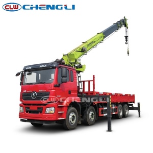Sturdy Medium-duty 16-Ton 22m Lorry Mounted Lifting Machine, Telescopic Boom with Hydraulic Control System for Factory Hoisting - Product Image 1
