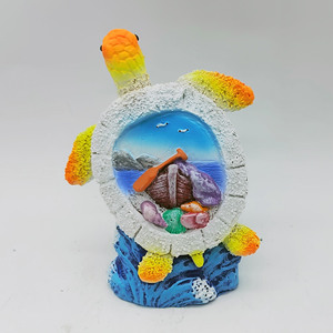 Custom beach Egypt Marine Life Snow Globe Turtle Statue Figurine palma estate regalo da collezione Punta Cana Souvenir Decoration - Product Image 3