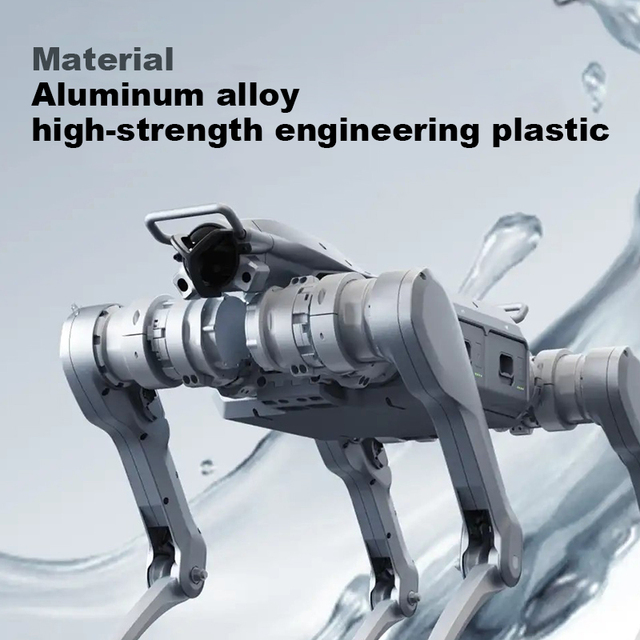 AI-Powered Heavy-Duty Unitree A2 Robotic Dog with Emergency Stop for Industrial Monitoring & Field Tasks