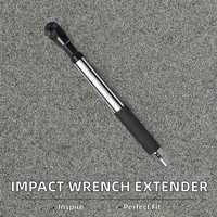 Clé à cliquet télescopique réglable 72 dents en acier au chrome-vanadium robuste, double embout impérial 1/2 pouce, pour rallonge à chocs