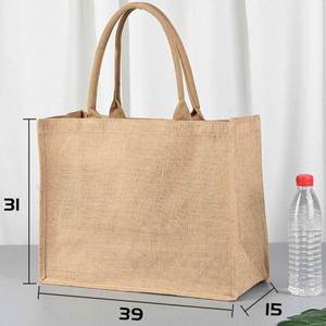 Bolsas de Yute Grandes Personalizadas para Regalos de Damas de Honor, Reutilizables para Despedida de Soltera, Boda, Regalo de Novia, con Asa de Cuerda y Correa para el Hombro - Product Image 3