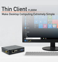 Sharerdp Fl800M RK3328 A53 1.5GHz 512M 4GB RAM Linux ARM Prix Station PC multi-utilisateurs Client léger Mini PC N-computing
