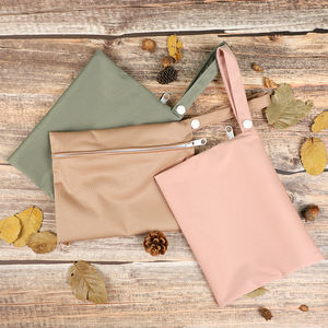 <span class=keywords><strong>Sac</strong></span> de maternité étanche et humide coussinets menstruels coussinets d'allaitement sacs de collations réutilisables - Product Image 5