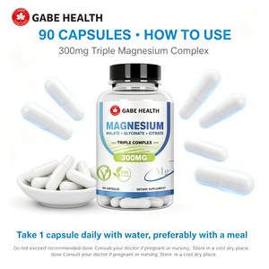 Fabricante de Suplementos Personalizados, Cápsulas de Glicinato de <span class=keywords><strong>Magnesio</strong></span> que Apoyan la Salud Cerebral para Adultos, Cápsulas OEM al por Mayor, Vitaminas - Product Image 3