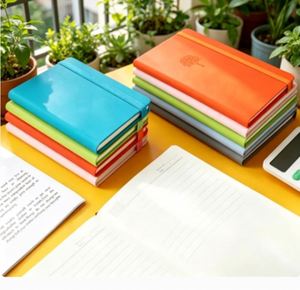 Libreta de Notas con Tapa Dura de Cuero PU A5 B6, Encuadernación Perfecta 2026, Logotipo Personalizado, Libro de Contraseñas - Product Image 2