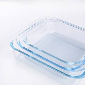 2 plateaux de cuisson professionnels en verre, pour baguette française, ensemble de 3 plats de cuisson - Product Image 6