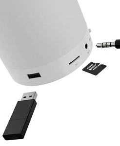 Lampe de chevet LED à contrôle tactile, couleur, lampe tactile, veilleuse portable, haut-parleur - Product Image 6