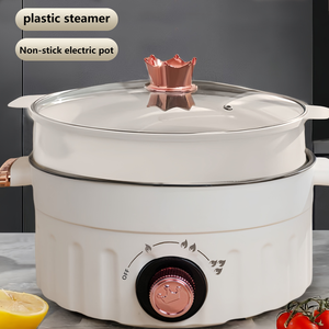 Poêle électrique multifonctionnelle à chauffage rapide avec revêtement antiadhésif et contrôle de la température pour usage domestique et hôtelier - Product Image 3