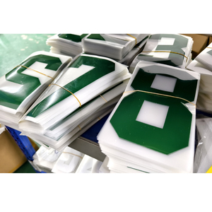 Tùy Chỉnh Truyền Nhiệt Thiết Kế Bóng Đá Bóng Đá Vinyl GiấY Dán Plastisol Sắt Trên Màn Hình In Jersey Số Chuyển Nhiệt - Product Image 3