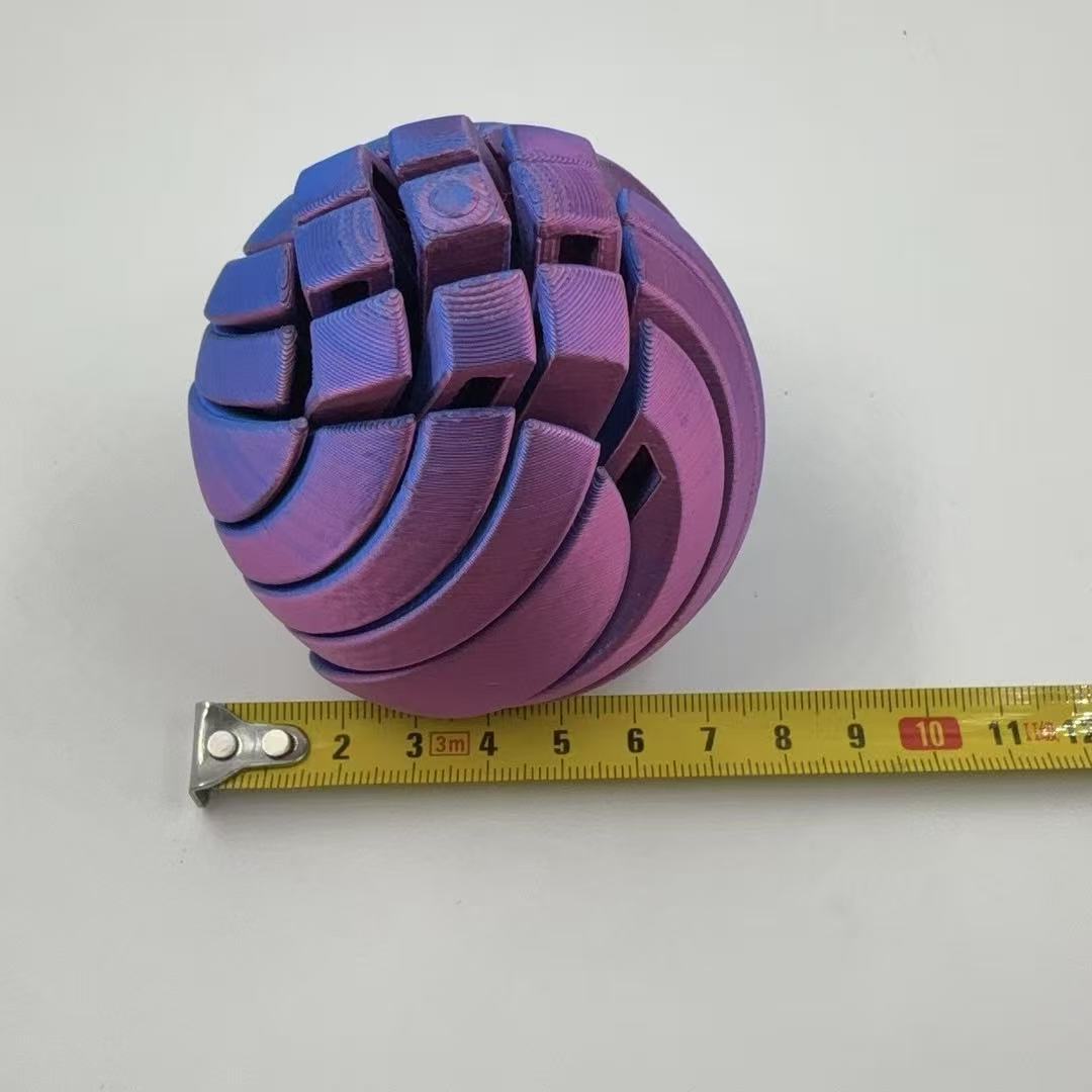 Rojo azul-tamaño pequeño-5,5 cm