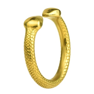 Anillo para el Pene de Metal para Retrasar la Eyaculación, Anillo para el Pene Dorado con Forma de Serpiente para Hombres - Product Image 6