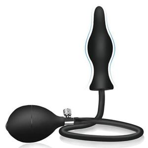 Plug anal gonflable pour adultes, jouet anal à billes pour l'extérieur - Product Image 1