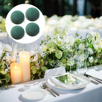 Boules de mousse florale premium - Éponges rondes absorbantes pour arrangements floraux frais/soyeux, centres de table de mariage et projets DIY