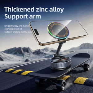 <span class=keywords><strong>Support</strong></span> de téléphone magnétique sans fil à aspiration Boneruy K37S, charge rapide 15W 720 °   <span class=keywords><strong>Support</strong></span> rotatif - Product Image 6