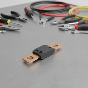 Mini allumeur électrique étanche avec support, kit automobile 500A, fusibles 2 pôles à action lente 298 MEGA, faible pouvoir de coupure - Product Image 3