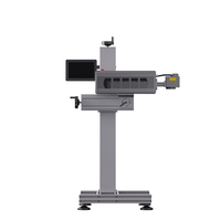 Machine de marquage Laser Co2 pour PET PP plastique Date d'expiration équipement d'impression Laser pour bouteilles d'eau ligne de boisson alimentaire