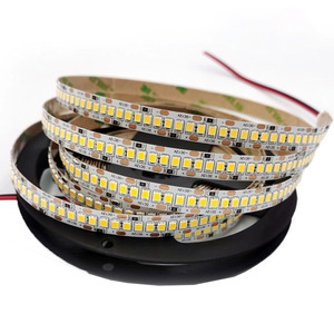 Alto <span class=keywords><strong>Lumen</strong></span> DC 12V 24V 2835 SMD 240Leds/m Flexível Led Tiras de Luz Branco Quente Led Strip Decoração - Product Image 1