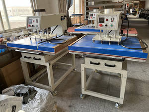 Single Station 80x100 100x120 Large Heat <strong>Press</strong> Machine Sublimation <strong>Plate</strong> T Shirt <strong>Printing</strong> Machine - Product Image 3