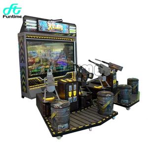 เครื่องเกมอาร์เคดยิงปืน AR Sniper 4 ผู้เล่น รุ่นใหม่ล่าสุด ใช้เหรียญ หน้าจอ 4K HD ประสบการณ์การเล่นเกมไฮเทค ภาษาอังกฤษ สแตนเลส - Product Image 2