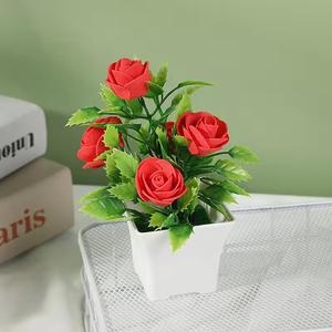 Plantas y Flores Artificiales al por Mayor, Rosas de Espuma, Decoraciones Florales Artificiales, Decoraciones de Plantas Verdes Artificiales - Product Image 2