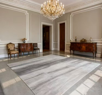 Tapis en laine moderne en peluche fait à la main, antibactérien et écologique, tapis de salon pour la décoration de la maison