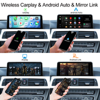 Head Unit Navigasi Android Auto Snapdragon, Multimedia Auto Radio F20, Pemutar Android untuk BMW Apple Carplay Seri 1 F20 Layar