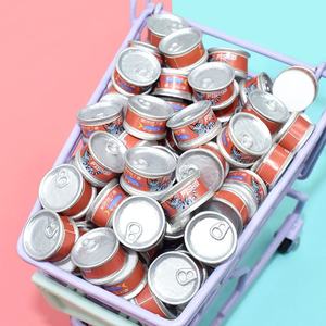 Cabujones de Resina con Forma de Peces Enlatados en 3D, Divertida Decoración de Simulación de Alimentos para Manualidades, Accesorios para Fundas de Teléfono con Pegamento en Crema - Product Image 5