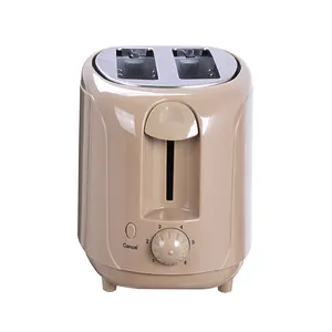 Top Quality Promotional Custom Kitchen Appliances Electric Toaster Bread 2 Slice Household With Defrosting Warming Up Function