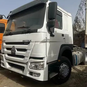 SINOTRUK HOWO 6*4 Ten-wheel White Tractor Truck High-performance Trailer Super Load Capacity 371HP