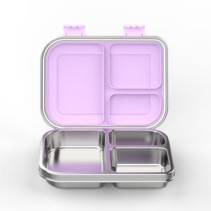 Nouveau Design Durable Étanche Sans BPA Boîte à Déjeuner Isotherme en Acier Inoxydable 304 avec Nouvel Ensemble de Tasses à Soupe - Product Image 1