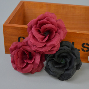 Rosas Artificiales Dongchen de 6 cm, Flores de Seda para Decoraciones de Boda, Arreglos Florales y Uso Internacional - Product Image 1