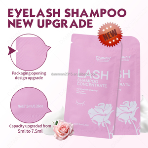 <span class=keywords><strong>DAMMAN</strong></span> Rose Lash Shampooing Concentré 7.5ml Nettoyage en profondeur Nettoyant pour cils Mousse liquide Shampooing pour cils - Product Image 3