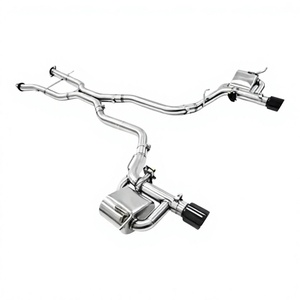 Escape Deportivo Vortex SUS304 con Válvulas para Jeep Grand Cherokee 2004-2020, Silenciador de Alto Rendimiento con Puntas de Carbono - Product Image 1