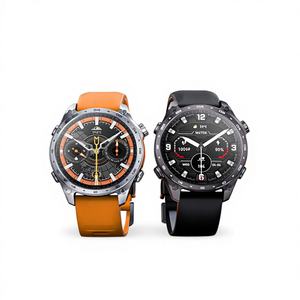 Montre connectée GPS sportive HD300pro Android en acier inoxydable, étanche, avec moniteur de fréquence cardiaque et fonction d'appel - Product Image 1