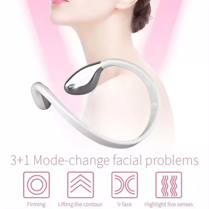Home Use <b>Beauty</b> <b>Equipment</b> Micro Current Slimming Thin Facial Instrument Face Care Jawline V Shape Face Lifting Massage Device - Product Image 2