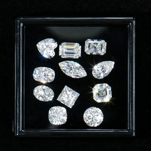 Gra VVS blanco fantasía radiante cojín cometa redonda Asscher trapezoidal pera corazón oval Esmeralda baguette corte suelto mossanite moissanite - Product Image 1