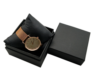 מכירה לוהטת כיסוי ומגש נייר תיבת שעון עם קטן כרית מוסיף תוצרת dongguan - Product Image 4