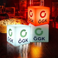 Cubo di 16 colori LED cubo interno ed esterno decorazione per la casa RGB cubo con IP65 per le vacanze di natale