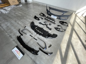 XLstyling accessori auto Body kit paraurti anteriore Upgrade per <span class=keywords><strong>Mercedes</strong></span> Benz <span class=keywords><strong>CLA</strong></span> classe <span class=keywords><strong>W117</strong></span> 16-18 conversione in stile CLA45 - Product Image 5