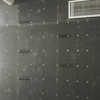 Panneau de support en mousse de polystyrène extrudé pour isolation acoustique et thermique en fibre de verre haute densité