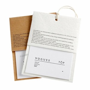 ป้ายแขวนกระดาษสั่งทำพิเศษสุดหรู เป็นมิตรกับสิ่งแวดล้อม สำหรับเสื้อผ้า กระเป๋า รองเท้า กางเกงยีนส์ - Product Image 2